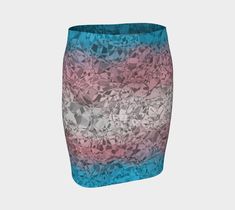 50% of the profit from sales of this product will be donated to the Trevor Project! For Art of Where's Return/Refund Policy, please click here: https://artofwhere.com/help/returns/refund-return Sizing info available here: https://artofwhere.com/products/bottoms/skirts/fitted-skirts  From Art of Where: Our vibrant, body hugging fitted skirts can be paired with a tunic top for the office, or dressed up for a night out! * Made from 88% polyester, 12% spandex performance knit fabric manufactured in Canada * The performance fabric features EcoPoly fiber, this fiber is eco-friendly since it requires significantly less energy and water during manufacturing than conventional polyester * Each fitted skirt is printed and sewn by hand in Montreal, Canada * Signature performance fabric is made by a lo Fitted Skirts, Trans Pride Flag, Trevor Project, Trans Pride, Montreal Canada, Skirt Fits, Pride Flag, Fitted Skirt, Pride Flags