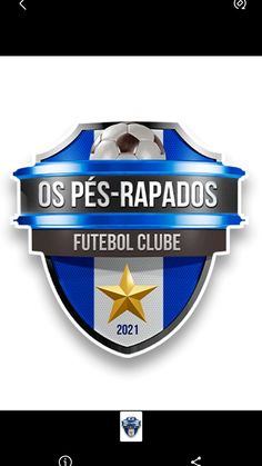 a soccer badge with the words os pes - rapados on it and a star