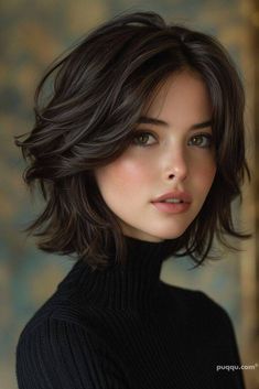 Hair Inspiration Short, Haircuts For Medium Hair, Penteado Cabelo Curto, روتين العناية بالبشرة, American Beauty, Great Hair, Hair Today, Bob Hairstyles, Hair Looks