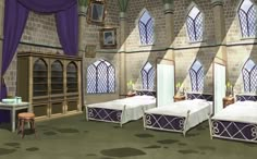 Victorian Bedroom, Fantasy Background, Background Ideas, Fantasy Castle, Aesthetic Rooms, Fantasy Aesthetic, House Room, 판타지 아트, Twisted Wonderland