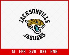 Jacksonville Jaguars Logo Silhouette NFL SVG File for Cricut Digital Download Nfl Jaguars, Nfl Jokes, Jaguars Logo, Jacksonville Jaguars Logo, Football Logo Design, Jaguars Football, Logo Silhouette