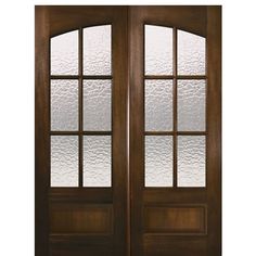 6 Lite 1 Panel Bottom Mahogany Exterior Double Doors Exterior Double Doors, Double Front Entry Doors, Double Doors Exterior, Door Exterior, French Doors Exterior, Mahogany Doors, Double Entry Doors, Double Front Doors, Wrought Iron Doors