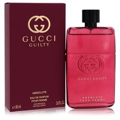 Gucci Guilty Absolute by Gucci Eau De Parfum Spray 3 oz For Women Gucci Guilty Absolute joined Gucci’s legacy of more than 60 luxurious fragrances in 2018. This rich, versatile fragrance was designed for either day or night wear, inspired by the depth and diversity of nature. The top notes consist of clean, fresh bergamot, spicy pink pepper and ripe blackberry. Please pay attention to the auction description because there are many types and sizes of the same perfumes. We try to include accurate pictures in our listings but please relay on the title/description ONLY, as some pictures may not be accurate. This is especially important if you are looking for older, original formulation. If you are not sure please ask and we will promptly respond to your email. IMPORTANT: We are high volume sel Gucci Perfume For Women, Gucci Guilty Absolute, Parfum Gucci, Gucci Guilty, Escentric Molecules, Winter Scents, Bulgarian Rose, Pink Pepper, Best Perfume