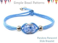 Pattern for How to Make a Simple Beaded Macrame Bracelet with | Etsy Macreme Basic Bracelet Beads, Beaded Paracord Bracelet, Slip Knot Bracelet Diy, Diy Bracelets Tutorials Easy, Paracord Bracelet With Beads, Easy Bracelets To Make, Bracelet Making Ideas, Sliding Knot Tutorial, Bracelet Pattern Tutorial