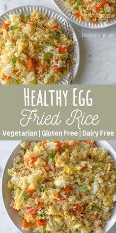 healthy egg fried rice Fried Rice Recipe Vegetarian, Fried Rice Vegetarian, Fried Rice Recipe Easy