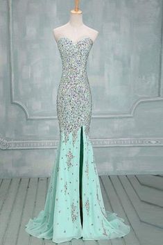 Dress Chiffon, Mermaid Evening Dresses, Chiffon Prom Dress, Cheap Prom Dresses, Gorgeous Gowns, Mermaid Prom Dresses, Robins, Mermaid Dresses, Long Prom Dress