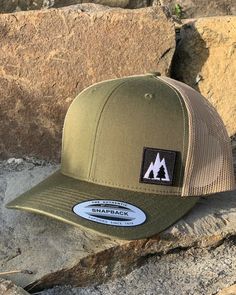 Best Hats For Men, Camping Hat, Patch Ideas, Country Stuff, Mens Hats, Christmas Board, Tree Logos, Hat Patches, Man Hat