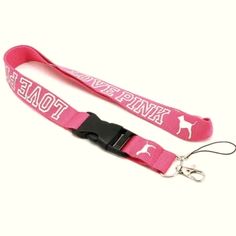 Brand New Lanyard For Keys, Id , Work Badge! From My Boutique Shop! Smoke Free Pet Free Home! Pink Lanyard With Keychain For Everyday Use, Victoria Secret Lanyard, Victoria Secret Wallet Keychain, Pink Lanyard With Keychain For Personal Use, Playboy Lanyard, Pink Lanyard, Lanyard For Keys, Hot Pink Color, Key Lanyard