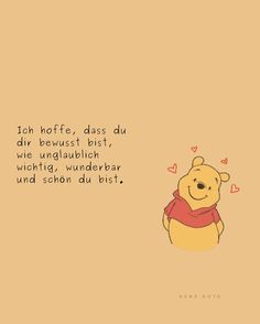 winnie the pooh quote with hearts on it