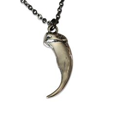 Arctic Wolf Claw Necklace - Moon Raven Designs Jewellery Men, Remembrance Necklaces, Wolf Pendant, Arctic Wolf, Claw Necklace, Wolves Pendants, Wolf Necklace, Silver Wolf, Jewelry Care Instructions