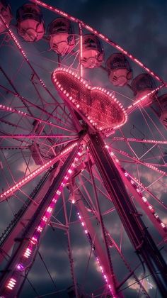 Iphone Wallpaper Girly Lockscreen, Pink Ferris Wheel, Images Hello Kitty, Pink Kawaii, Pretty Phone Wallpaper, Wallpaper Pink, Kawaii Aesthetic, Dessin Adorable, Pretty Wallpaper Iphone