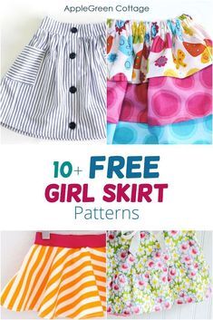 the 10 free girl skirt patterns