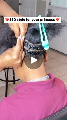 43K likes, 330 comments - vbweavin on October 18, 2022: "Check out this $10 style for your princess! Hair: @outre_hair ❤️ Lil Look Whirly Curl 6” 🥰". Quick Black Hairstyles, Easy Black Hairstyles, Quick Braid Styles, Kids Crochet Hairstyles, Outre Hair, Quick Braids, Kid Braid Styles, Natural Braids, Princess Hair