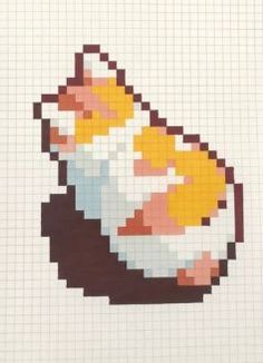 a cross stitch pattern of a sushi