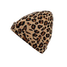 Soft and stretchy, this perfect animal print beanie comes in four colors: gray, pink white or beige. **This item will arrive 2-3 weeks after placing your order** Leopard Print Beanie, Leopard Hat, Cute Beanies, Braid Patterns, Knit Men, Knit Cap, Knit Fashion, Vintage Knitting, Knit Hat