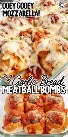 Garlic bread meatball bombs are filled with juicy Italian-style meatballs, tangy marinara sauce, and gooey mozzarella, wrapped in garlic butter-covered dinner rolls. Garlic Bread Meatball, Garlic Bread Spaghetti, Breaded Meatballs, Soft Dinner Rolls, Garlic Meatballs, Savory Meatballs, Homemade Garlic Butter, Meatball Dinner, Entertaining Food