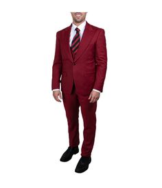 This solid suit is the perfect choice for any formal or semi-formal occasion. The suit is made from a high-quality wool blend that is both stylish and comfortable. The solid color adds a touch of sophistication, while the classic design gives the suit a timeless look. The suit comes with a matching pair of pants, so you can look your best from head to toe. Material: 65% Dacron 35% Rayon Peak Lapel Suit, Bootie Sandals, Peak Lapel, Jean Shirt Dress, Maggy London, Baby Boy Shoes, Tie And Pocket Square, Toddler Girl Outfits