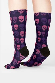 #skullgiftsforwomen #socksbouquet #socksbranding #socksboxdesign #skullsocksknittingpattern #skullsockskneehighs Socks Over Leggings Outfit, Socks Over Leggings, Cute Skull, Socks Cute