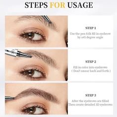 Eyelid Types, Eyebrow Microblading, Full Eyebrows, Makeup Eyebrows