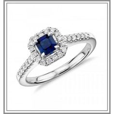 Asscher Cut Sapphire And Diamond Ring in 18K White Gold of 8 Gram. Attractive 5 CT Blue Sapphire Gemstone ring is available to order and can be shipped anywhere in the world. https://wa.me/919216113388 Asscher Cut Ring, Rings Sapphire, Jewelry Sapphire, Rings Blue, Ring Sapphire