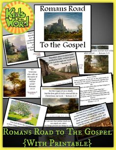 romans road to the gospel with printables