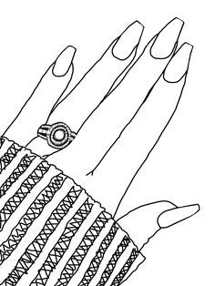 5 Digital printable coloring pages. My daughter loves when I create these for her to pretend she is a nail artist. She even uses real nail polish at times. Let your little one get creative by coloring, painting or even using with real nail polish. Great for practicing hand eye coordination. Use at kids birthday parties for an activity. Also a great tool for teachers to use for an activity at school.  These are even great for nail tech students to practice their nail art. No physical item will be Hand Drawing With Nails, Nail Coloring Pages, Type Nails, Printable Nail Art Practice Sheet, Disney Coloring Pages Printables, Printable Nail Art, Coloring Painting, Club Activities, Kids Nail Polish