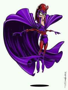 an image of a cartoon character dressed in purple