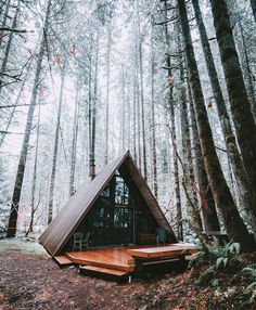 the instagram page shows an image of a tent in the woods