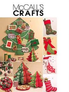 a book with pictures of christmas crafts and decorations