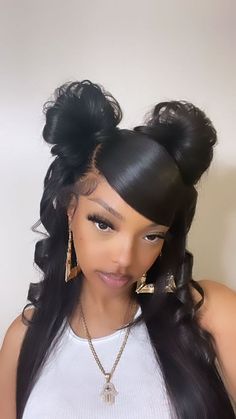 2000s Hairstyles, Zara Coat, Frontal Hairstyles, Pretty Braided Hairstyles, 90s Hairstyles, Slick Hairstyles