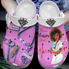 Get your product: Personalized Black Nurses Rock Crocs Classic Clog Shoes
1. PRODUCT INFORMATION:

Incredibly light and fun to wear.
Water-friendly and buoyant; weighs only ounces.
Ventilation ports add breathability and help shed water and debris.
Easy to clean and quick to dry.
Upper: Croslite.
Lining: Croslite.
Sole: Croslite.
2. SIZE CHART:
3. RETURN:
We will gladly issue you a replacement item or issue a refund back to your original form of payment for any of the following reasons:
You rece Black Nurses, Crocs Fashion, Crocs Clog, Nurse Rock, Crocs Classic Clogs, Sister Friends, Crocs Shoes, Clogs Shoes, Birthday Gifts For Women