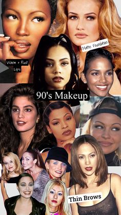 90s Hair Makeup, Celebrity In The 90s, 90s Beauty Trends, 90 Supermodels Makeup, 90s Makeup Party, 90s Makeup Eyeshadow, Makeup In The 90s, 90 Makeup Look, 90's Makeup Ideas