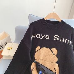 Style: commuting Size: one size Color: black, off white Sweaters For Women, Off White, Crop Tops, Japan, Sweatshirts, Women's Top, White, Black, Color