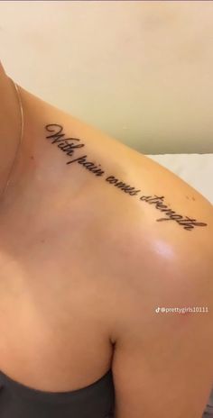 Shoulder Tattoo Quotes, Fighter Tattoos, Inspiring Quote Tattoos, Hawaii Tattoos, Meaningful Tattoo Quotes, Pretty Hand Tattoos, Meaningful Tattoos For Women