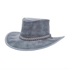 The American Outback Crusher Leather Hat, much like its Aussie Outback counterpart, is virtually indestructible. Crush it, pack it, or wear it! Perfect for protecting you from sun and rain while hiking and backpacking in the mountains, relaxing on your favorite beach, exploring on horseback, or chilling on your favorite patio - drink in hand! #hats #leatherhats Mens Leather Hats, Georgia Hat, American Hat Makers, American Hat, Outback Hat, Packable Hat, Crush It, Sun And Rain, Mens Hats