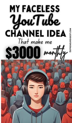 Faceless YouTube Channel Ideas History Youtube Channels, Faceless Youtube Channel, Extra Money Jobs, Faceless Youtube, Pinterest Affiliate, Money Saving Techniques