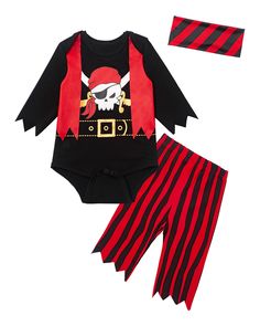 PRICES MAY VARY. 95% Cotton 5% Spandex,breathable and comfortable High quality and durable design to make your baby look funny Baby Pirate Costume is perfect for Halloween parties, memorable photo shoots or Halloween gifts Suitable for outdoor wear and daily wear, in fall or winter, especially on Halloween Package Includes: 1x Romper + 1x Pants + 1x Hat Baby Boys Halloween Pirate Costume Boys Pirate Costume, Halloween Package, Baby Boy Halloween, Pirate Outfit, Infant Boys, Halloween Boys, Pirate Costume, First Halloween, Halloween Parties