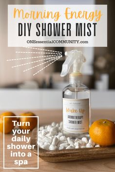 Eucalyptus Shower Spray, Dandelion Oil, Diy Cleaner, Living Naturally, Shower Aromatherapy, Spa Oasis, Essential Oil Combinations, Body Oil Spray