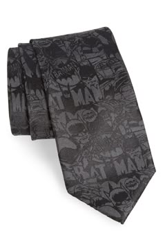 Sport your Caped-Crusader fandom with this cool tie cut from pure silk. Style Name:Cufflinks, Inc. 'Batman' Silk Tie. Style Number: 5055824. Available in stores. Batman Things, Batman Wedding, Batman Gifts, I'm Batman, Comic Characters, Cool Ties, Sharp Dressed Man, Cufflinks Men, Batgirl