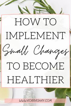 How to implement small changes to become healthier! How to start living a much healthier diet and lifestyle. How to be a healthier person and start living a healthy life. #healthylifestyle #healthylife #diettips #dieting #weightlosstips Become Healthier, Week Schedule, Healthy Life Hacks, Baking Soda Beauty Uses, Healthy Lifestyle Changes, Healthy Lifestyle Tips, Start Living, Small Changes, Living A Healthy Life