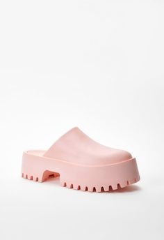 Material: Faux Leather Heel Height: 2.25" Platform Height: 2.25" Closure: Slip On Imported. Casual Pink Platform Mules, Platform Mules Outfit, Pink Platform Mules In Synthetic Material, Mule Outfit, Pink Slip-on Mules With Leather Sole, Pink 4-inch Heel Mules For Spring, Pink Mules With 4-inch Open Heel, Pink Platform, Acrylic Nails Nude