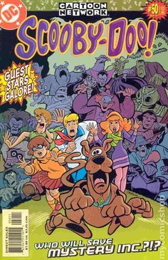 the cover to scooby doo comic book