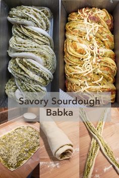 savory sourdough bakka recipe in a box with ingredients to make it