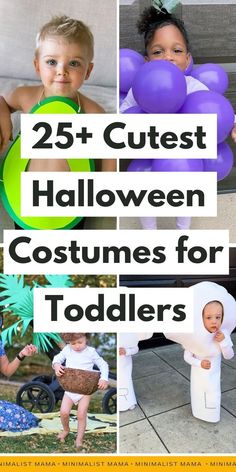 25 cute halloween costumes for toddlers that are easy to make and great for the whole family