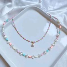 Diy Pearl Necklace, Anting Manik, Beaded Jewelry Designs