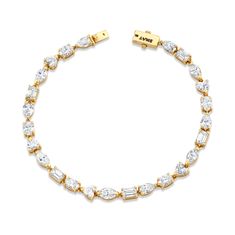 ICE COLLECTION: The SHAY Mini Mixed Diamond Tennis Bracelet. Details: 18K Gold: 7.5gr White Diamonds: 5.62cts Available in Rose, Yellow, White or Black Gold Natural, untreated gemstones CONTACT us to further customize Standard Size: 6.5in Closure: Box with Tongue & Safety Clasp Product Number: SB451 Not sure of sizing? See our chart HERE. All products are made to order within 4 - 6 weeks. All GBP & EUR pricing includes duties & taxes. We offer complimentary International shipping and 2 day shipp Shay Jewelry, Pave Bracelet, Jewelry Accessories Ideas, Diamond Tennis Bracelet, Rose Yellow, Diamond Bangle, Tennis Bracelet Diamond, Bracelet Collection, Lovely Jewellery