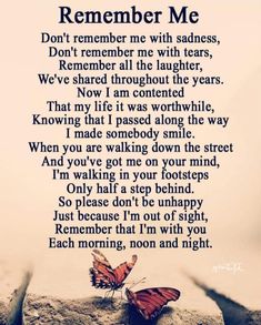 a poem written in the language of someone's life with a butterfly on it