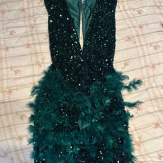 Emerald Dress From Dach Boutique Sz Medium Brand New Only Worn Once Good For Birthdays , Brunch , Soires Green Holiday Dress, Emerald Dress, Emerald Dresses, Emerald Green Color, Sequins Dress, Holiday Dress, Holiday Dresses, Sequin Dress, Emerald Green