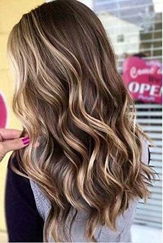 Beachy Highlights, Sunkissed Hair Brunette, Rambut Brunette, Brown Ombre Hair, Highlights Brown Hair