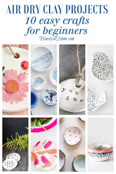 the top ten diy clay projects for beginners